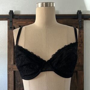 Marimeile black wired bra Sz-36C